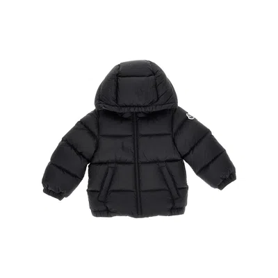 Moncler Kids' 'new Macaire' Nylon Downjacket In Black