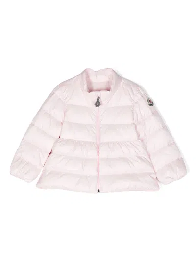 Moncler Kids'  New Maya Coats Pink