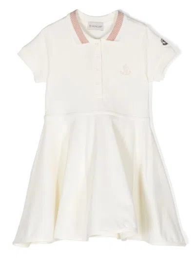 Moncler Kids'  New Maya Dresses White