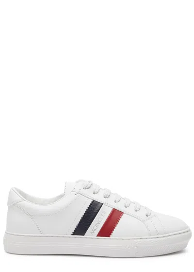 MONCLER MONCLER NEW MONACO LEATHER SNEAKERS