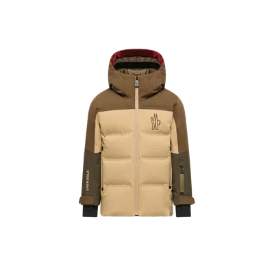 Moncler New Montmiral Hooded Insulated Ski Jacket In Brown
