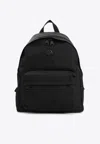 Moncler New Pierrick Technical Fabric Backpack In Black