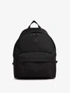 Moncler Pierrick Backpack Front Zip-fastening Pocket In Black