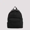 Moncler Pierrick Nylon Backpack Large Front Pocket In Black