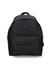 Moncler New Pierrick Fabric Backpack Featuring Pockets In Black