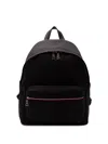 Moncler Pierrick Backpack Adjustable Straps In Black  