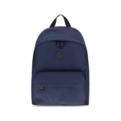 Moncler New Pierrick Backpack In Blue