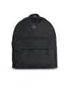 Moncler New Pierrick Black Nylon Backpack In Black