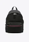 Moncler New Pierrick Nylon Backpack In Black