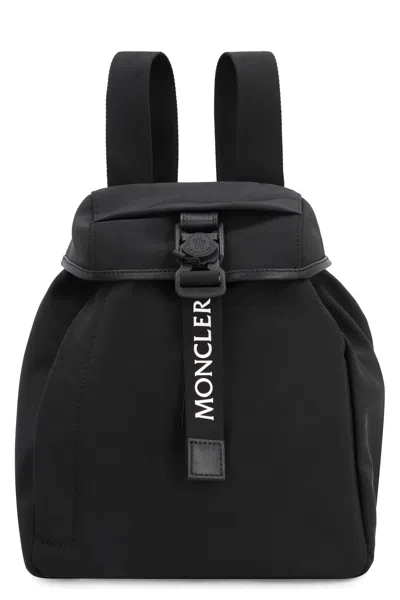 Moncler Trick Backpack In Nero