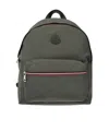 Moncler New Pierrick Striped Backpack In Black