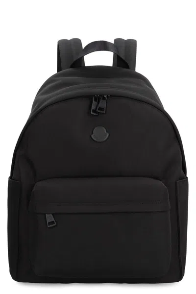 Moncler New Pierrick Technical Fabric Backpack In Black
