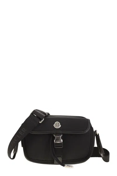Moncler New Trick - Water-repellent Shoulder Bag In Black