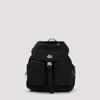 Moncler Functional Polyester Backpack With Multiple Pockets In Black