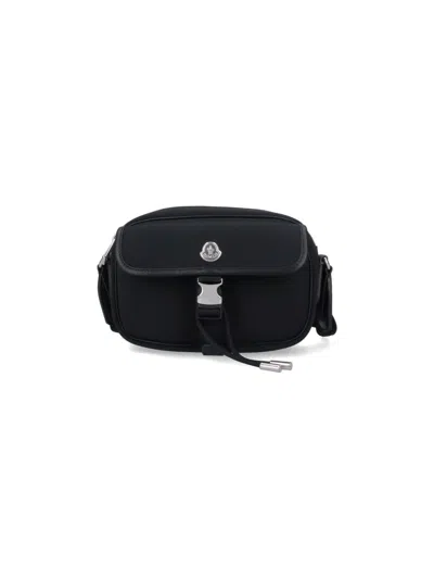 Moncler "new Trick" Crossbody Bag In Black  