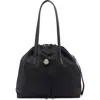 Moncler New Trick Drawstring Tote In Black