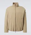 Moncler Nibles Cotton Down Jacket In Sand Beige