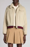 Moncler Zip-fastening Banded Jacket
