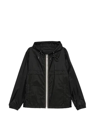 Moncler Nidge Hooded Jacket In Black