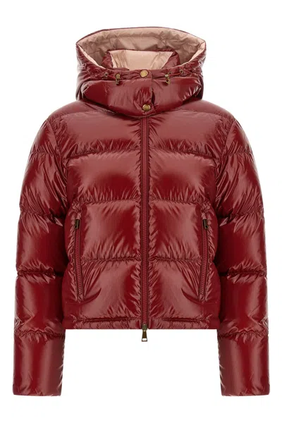 Moncler 'nievole' Down Jacket In Red