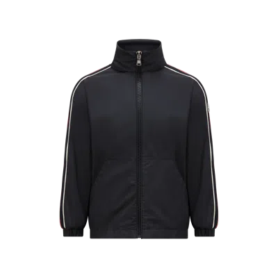 MONCLER NIKKI HOODED JACKET, BOY, BLUE, SIZE: 8Y