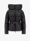 Moncler Nisene Nylon Down Jacket In Black