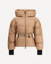 Moncler Nisene Short Down Jacket In Neutral