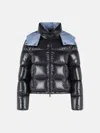 Moncler 'niveole' Blue Polyamide Down Jacket In Blue