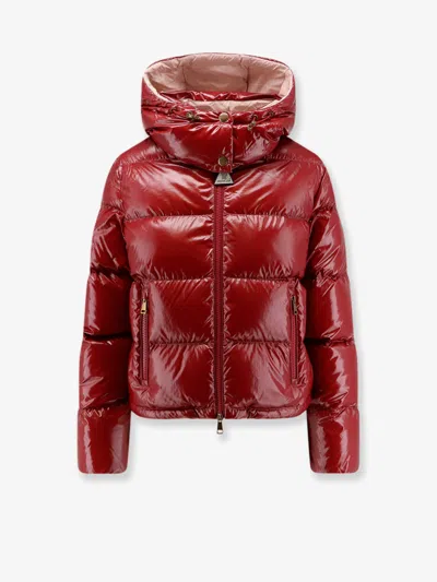 Moncler Niveole Nylon Jacket In Red