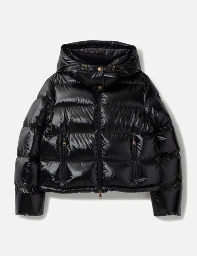 Moncler Niveole Short Down Jacket In Black