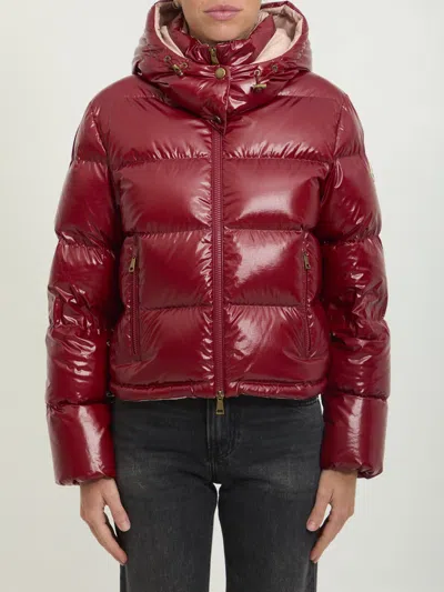 Moncler Niveole Short Down Jacket In Multi