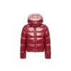 Moncler Niveole Short Down Jacket In Brown