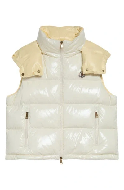 Moncler Niverolle Crop Down Vest In White