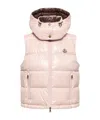 Moncler Niverolle Sleeveless Puffer Jacket In Pink