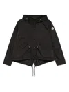 Moncler Noizay Short Parka In Black