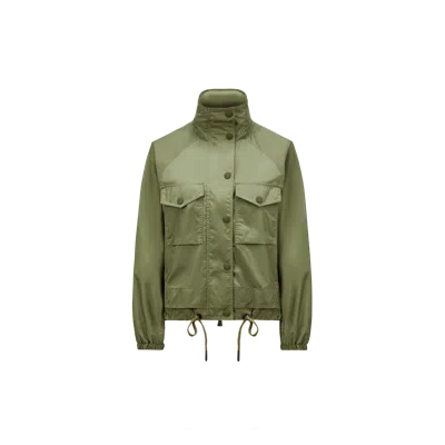 Moncler Nor Hooded Jacket Green