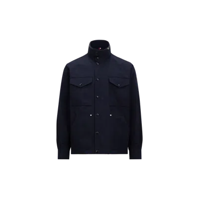 MONCLER NOUES FIELD JACKET BLUE