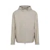 Moncler Etiache Zip-up Windbreaker Jacket In Neutrals