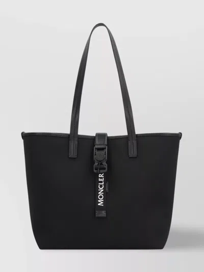 Moncler Nylon And Leather Tote Bag