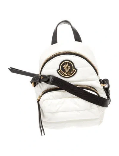 Pre-owned Moncler Nylon Backpack In Black