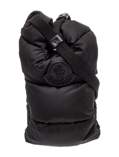 Pre-owned Moncler Nylon Backpack In Black