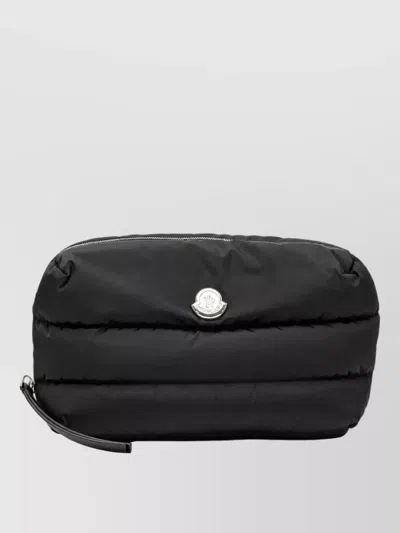 Moncler Nylon Beauty Case In Black