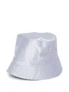 Moncler Nylon Bucket Hat In Purple