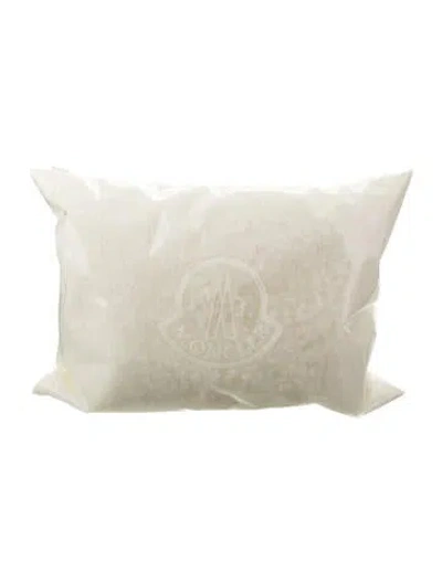 Pre-owned Moncler Nylon Cosmetic Bag In Neutral