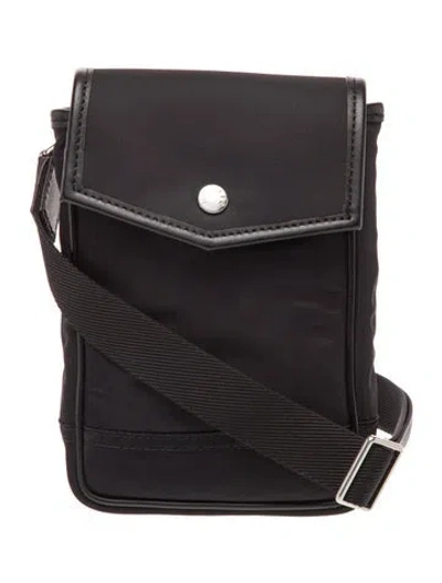 Pre-owned Moncler Nylon Crossbody Bag W/ Tags In Black