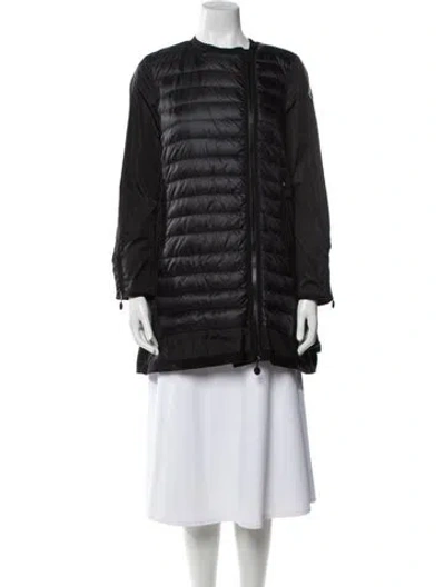 Pre-owned Moncler Nylon Down Jacket In Black