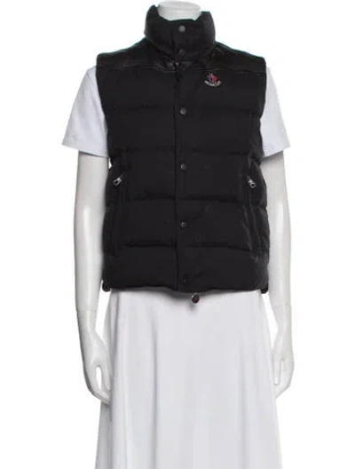 Pre-owned Moncler Nylon Down Jacket In Black