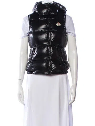 Pre-owned Moncler Nylon Down Jacket In Black