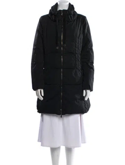 Pre-owned Moncler Nylon Down Jacket In Black