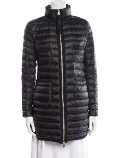 Pre-owned Moncler Nylon Down Jacket In Black